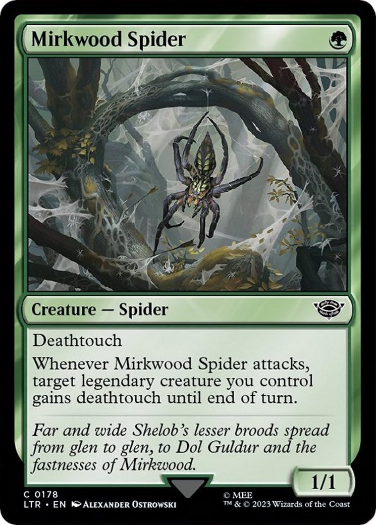 Image for Mirkwood Spider (178) [Universes Beyond: The Lord of the Rings: Tales of Middle-earth] - Magic: The Gathering
