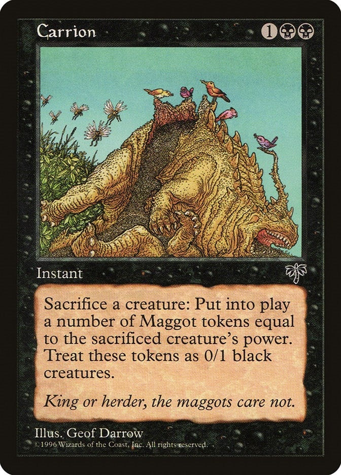 Image for Carrion [Mirage] - Magic: The Gathering