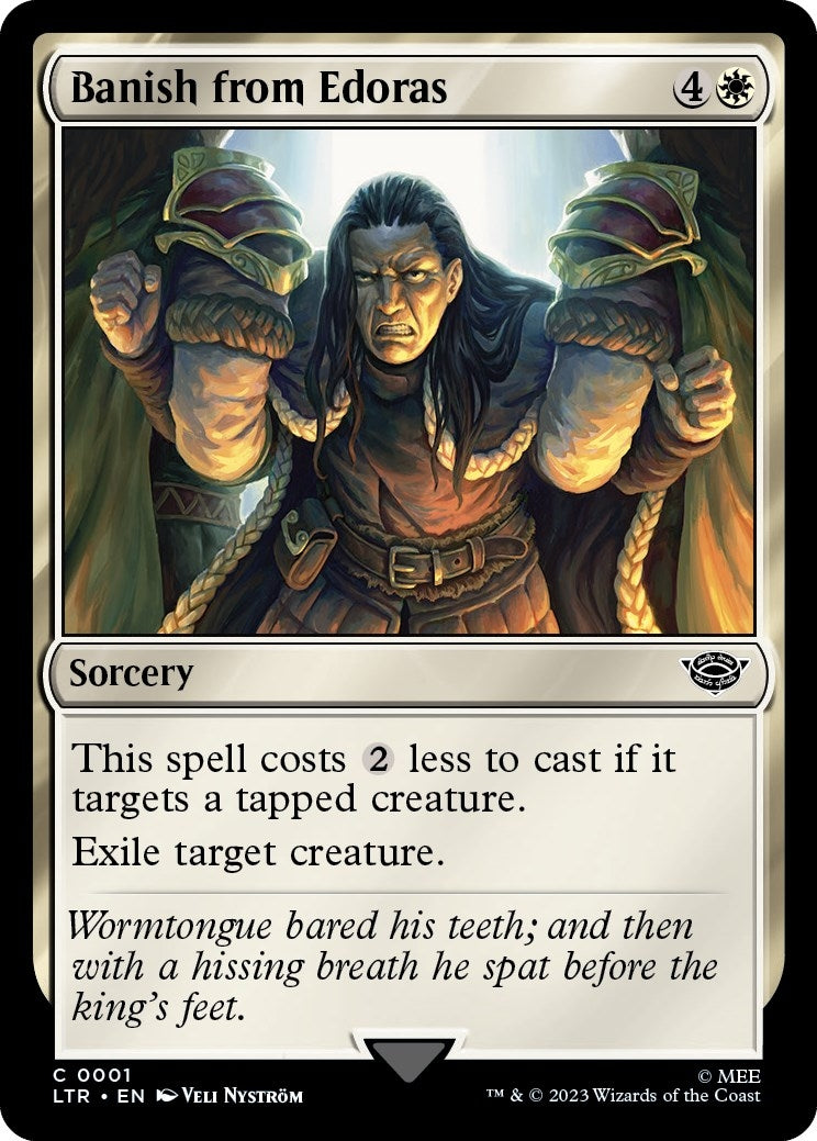 Image for Banish from Edoras (1) [Universes Beyond: The Lord of the Rings: Tales of Middle-earth] - Magic: The Gathering