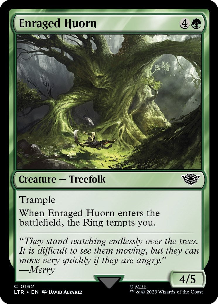 Image for Enraged Huorn (162) [Universes Beyond: The Lord of the Rings: Tales of Middle-earth] - Magic: The Gathering