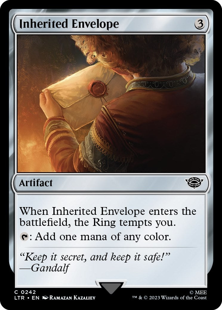 Image for Inherited Envelope (242) [Universes Beyond: The Lord of the Rings: Tales of Middle-earth] - Magic: The Gathering