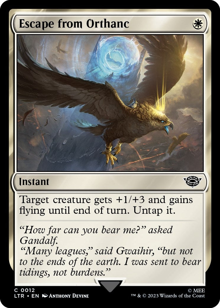 Image for Escape from Orthanc (12) [Universes Beyond: The Lord of the Rings: Tales of Middle-earth] - Magic: The Gathering