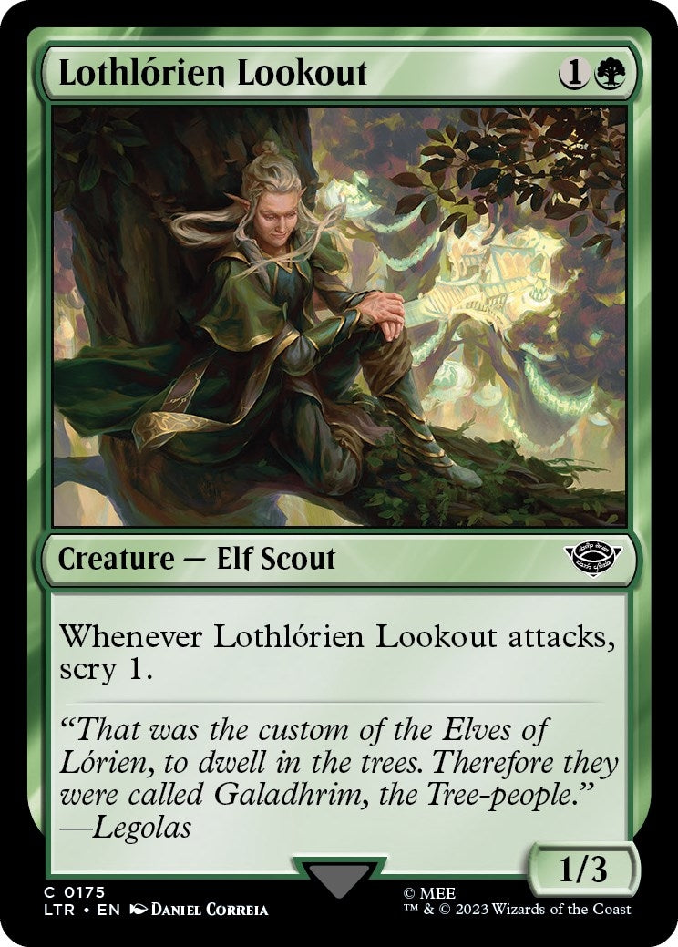 Image for Lothlorien Lookout (175) [Universes Beyond: The Lord of the Rings: Tales of Middle-earth] - Magic: The Gathering