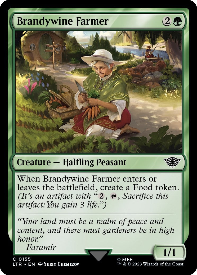 Image for Brandywine Farmer (155) [Universes Beyond: The Lord of the Rings: Tales of Middle-earth] - Magic: The Gathering