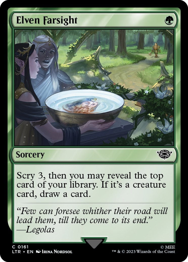Image for Elven Farsight (161) [Universes Beyond: The Lord of the Rings: Tales of Middle-earth] - Magic: The Gathering