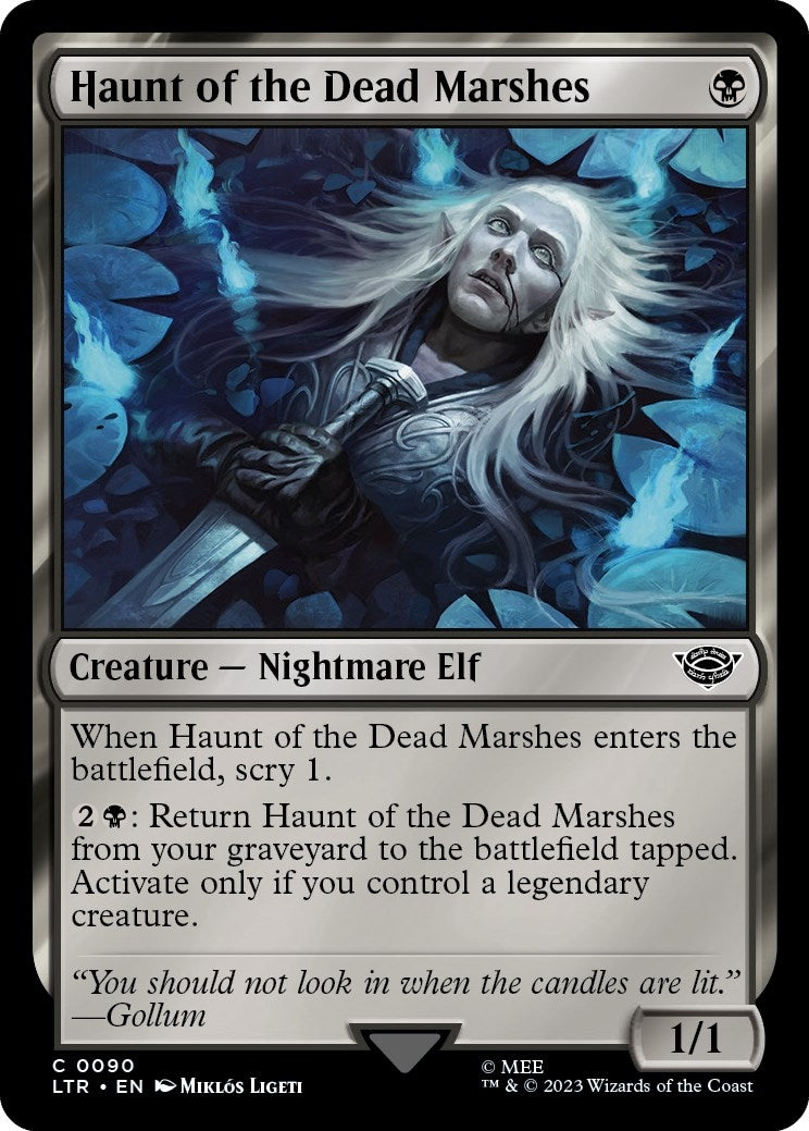 Image for Haunt of the Dead Marshes (90) [Universes Beyond: The Lord of the Rings: Tales of Middle-earth] - Magic: The Gathering