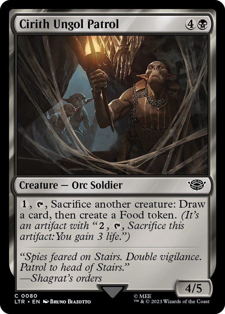 Image for Cirith Ungol Patrol (80) [Universes Beyond: The Lord of the Rings: Tales of Middle-earth] - Magic: The Gathering