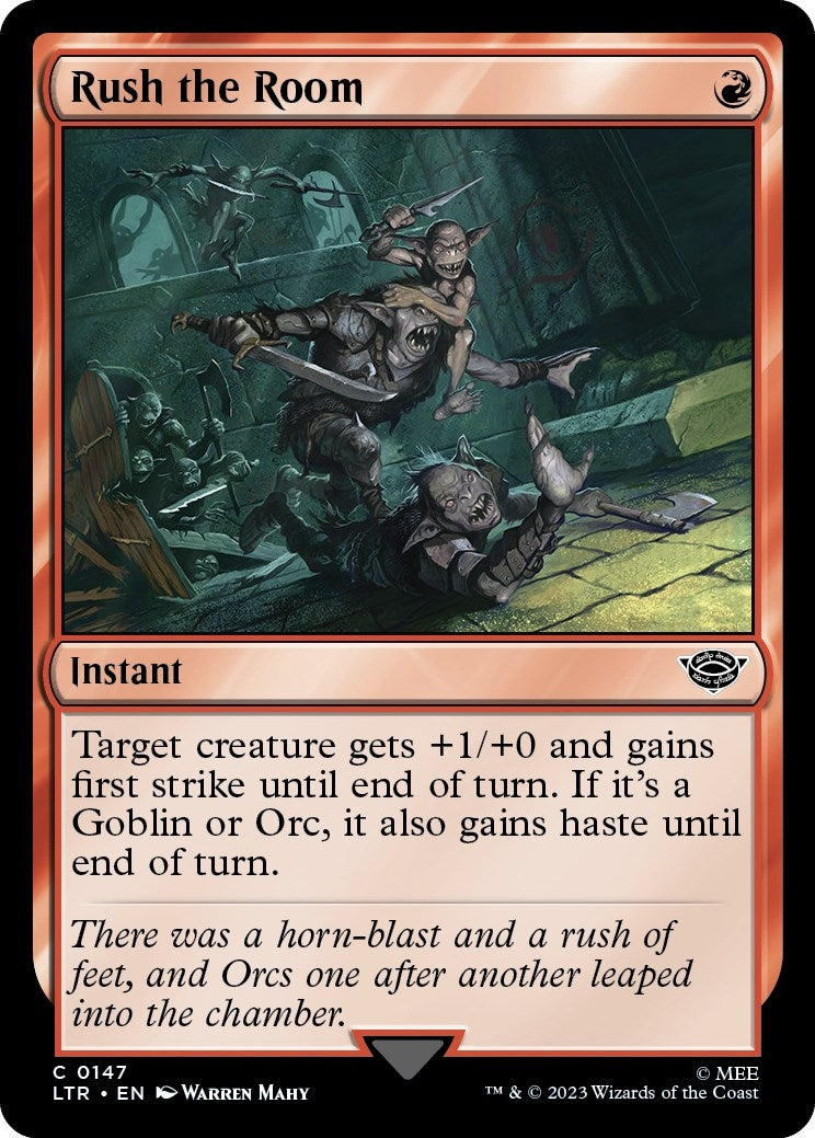 Image for Rush the Room (147) [Universes Beyond: The Lord of the Rings: Tales of Middle-earth] - Magic: The Gathering