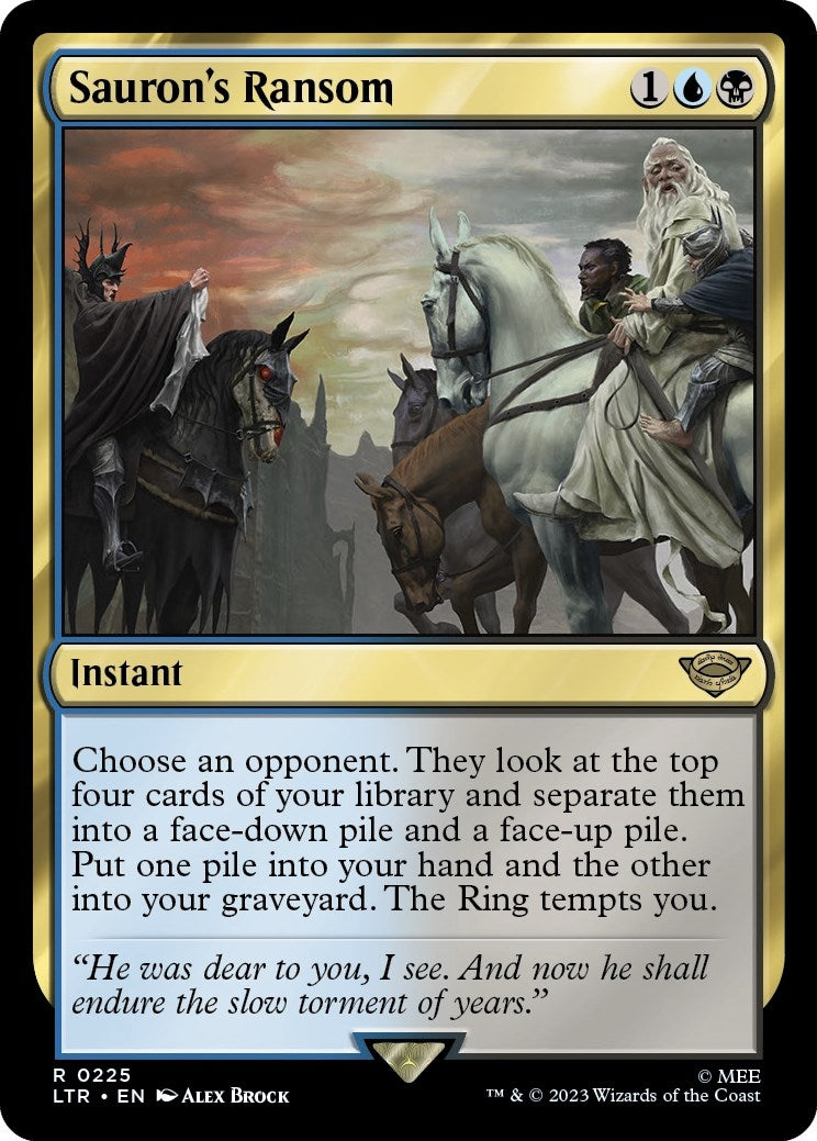 Image for Sauron's Ransom (225) [Universes Beyond: The Lord of the Rings: Tales of Middle-earth] - Magic: The Gathering