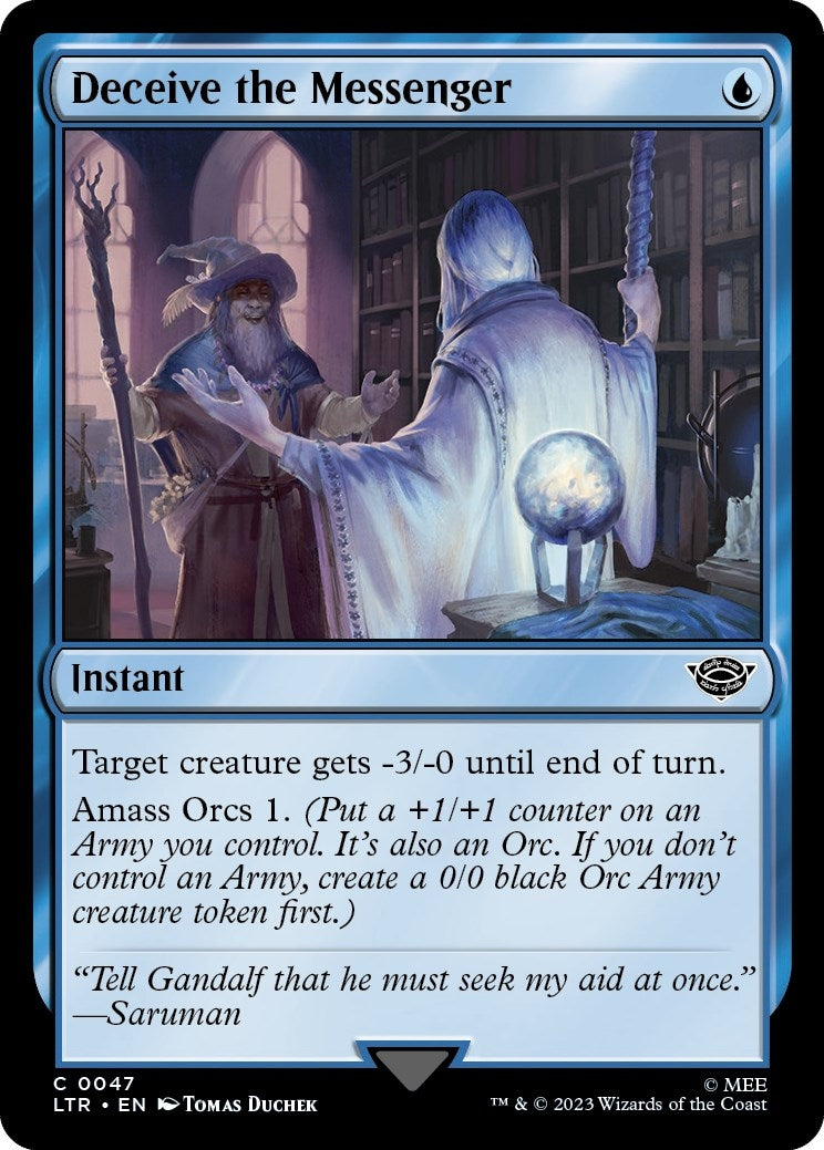 Image for Deceive the Messenger (47) [Universes Beyond: The Lord of the Rings: Tales of Middle-earth] - Magic: The Gathering