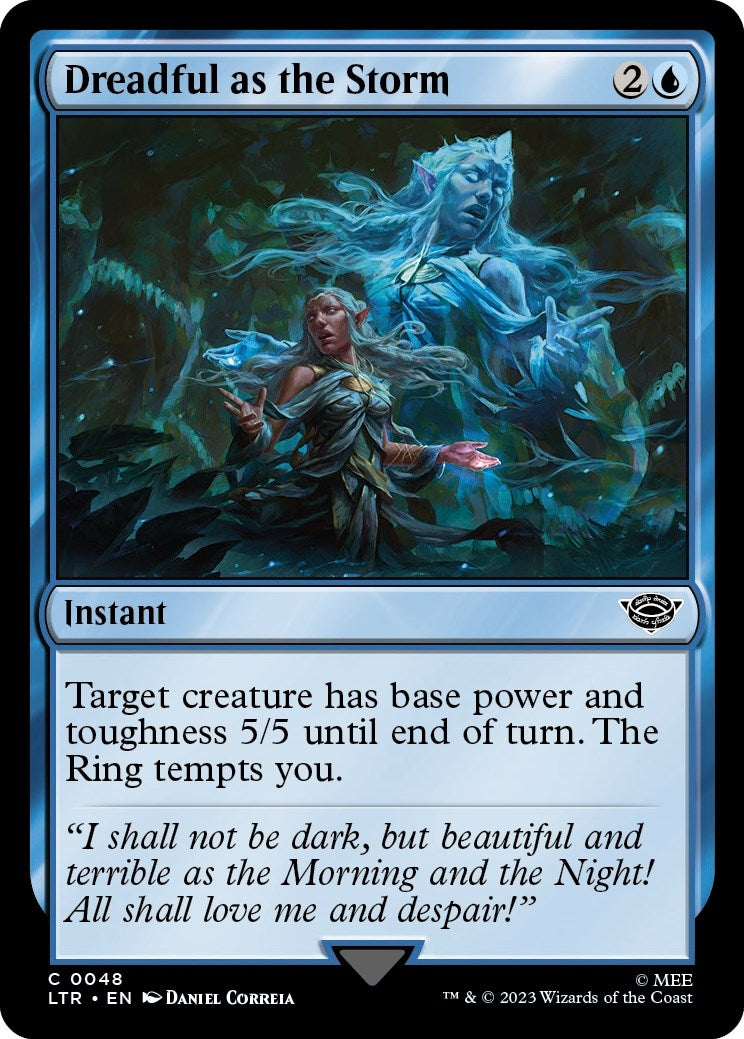 Image for Dreadful as the Storm (48) [Universes Beyond: The Lord of the Rings: Tales of Middle-earth] - Magic: The Gathering