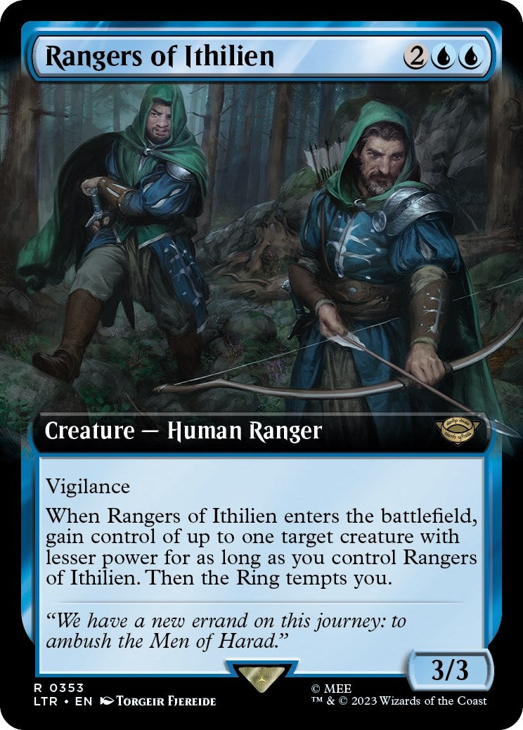Image for Rangers of Ithilien (Extended Art) (353) [Universes Beyond: The Lord of the Rings: Tales of Middle-earth] - Magic: The Gathering