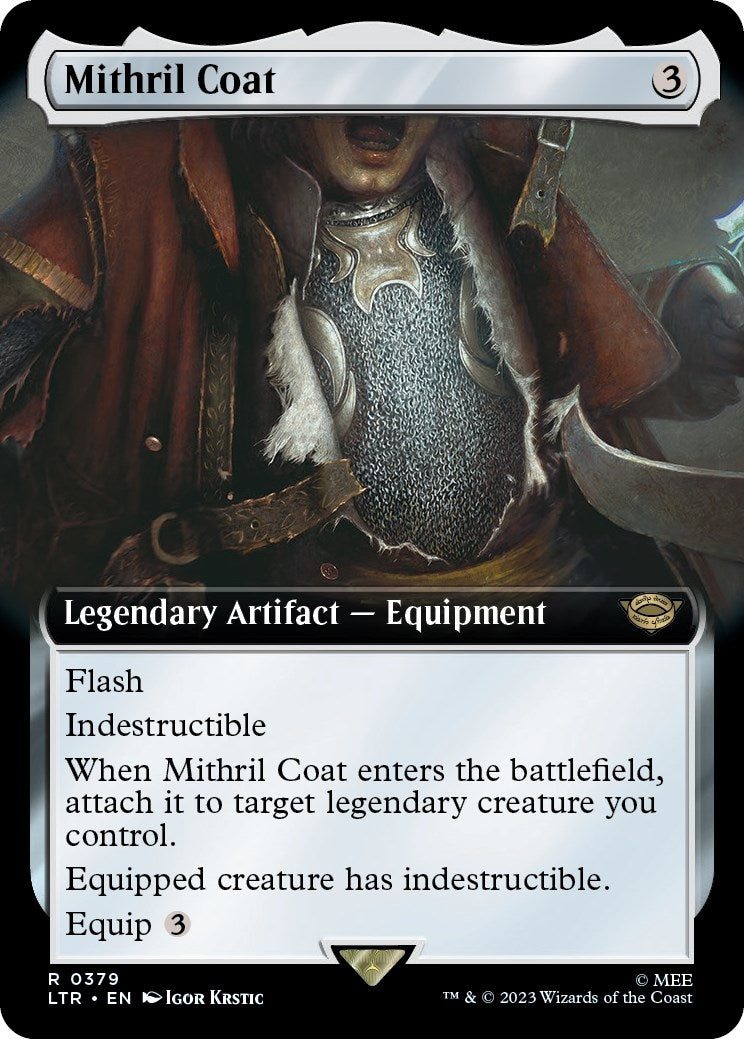 Image for Mithril Coat (Extended Art) (379) [Universes Beyond: The Lord of the Rings: Tales of Middle-earth] - Magic: The Gathering