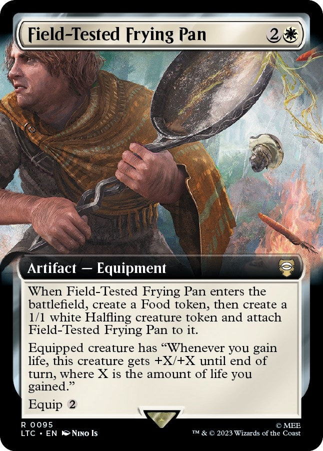 Image for Field-Tested Frying Pan (Extended Art) (95) [The Lord of the Rings: Tales of Middle-earth] - Magic: The Gathering