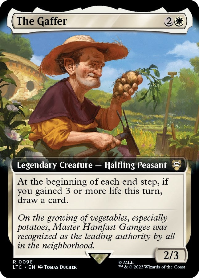 Image for The Gaffer (Extended Art) (96) [The Lord of the Rings: Tales of Middle-earth] - Magic: The Gathering