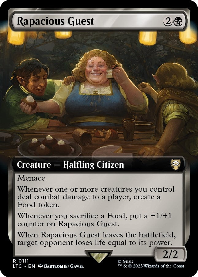 Image for Rapacious Guest (Extended Art) (111) [The Lord of the Rings: Tales of Middle-earth] - Magic: The Gathering