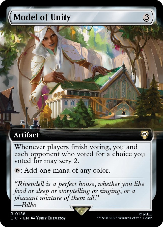 Image for Model of Unity (Extended Art) (158) [The Lord of the Rings: Tales of Middle-earth] - Magic: The Gathering