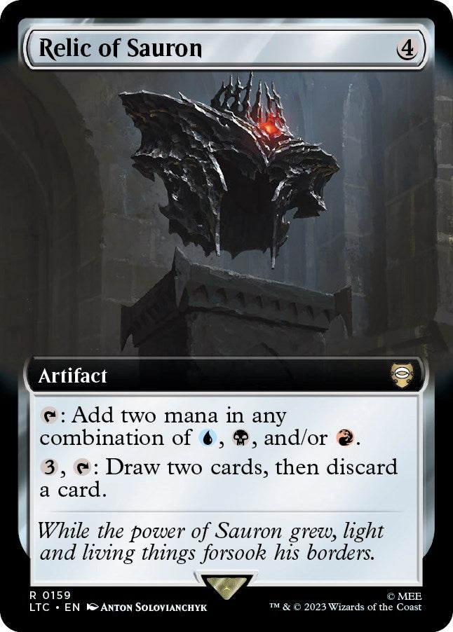 Image for Relic of Sauron (Extended Art) (159) [The Lord of the Rings: Tales of Middle-earth] - Magic: The Gathering