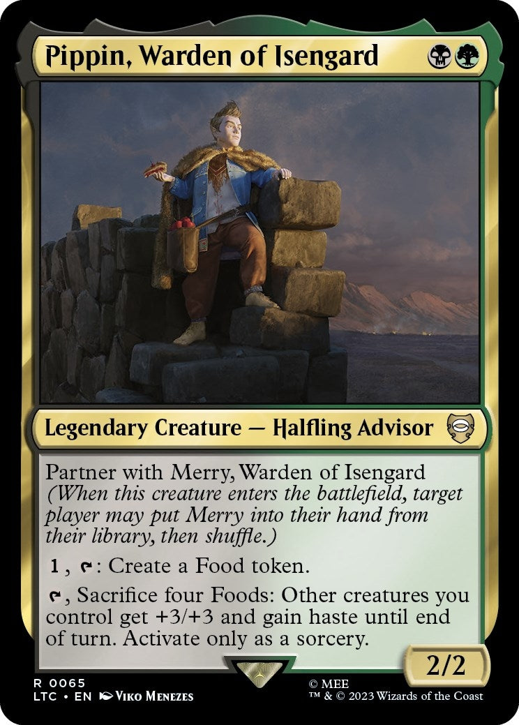 Image for Pippin, Warden of Isengard (65) [The Lord of the Rings: Tales of Middle-earth] - Magic: The Gathering