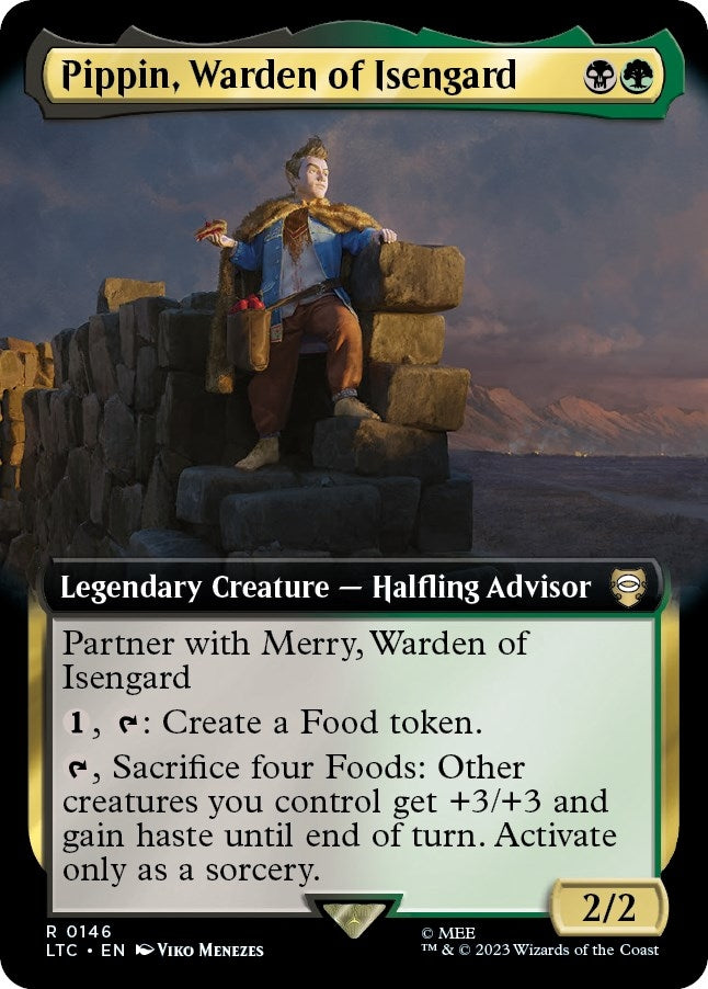 Image for Pippin, Warden of Isengard (Extended Art) (146) [The Lord of the Rings: Tales of Middle-earth] - Magic: The Gathering