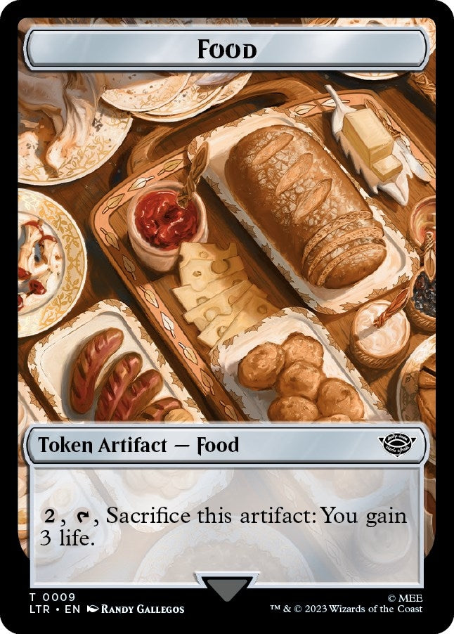 Image for Food Token (0009) (9) [Universes Beyond: The Lord of the Rings: Tales of Middle-earth] - Magic: The Gathering