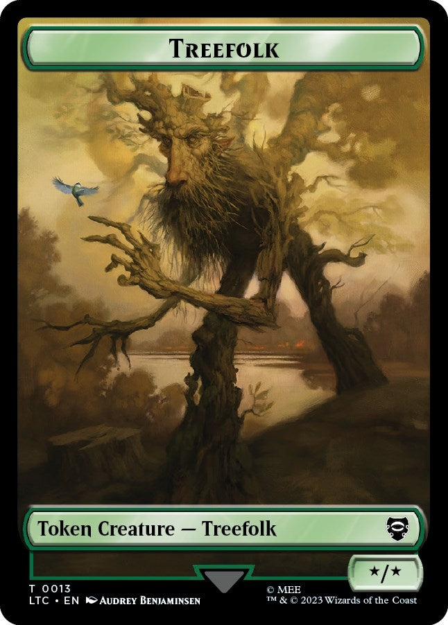Image for Treefolk // Food (0009) Double-Sided Token (13 // 9) [The Lord of the Rings: Tales of Middle-earth] - Magic: The Gathering