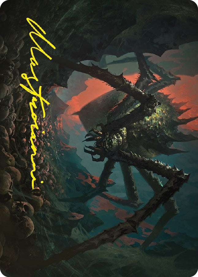 Image for Shelob, Child of Ungoliant Art Card (Gold-Stamped Signature) (23) [Universes Beyond: The Lord of the Rings: Tales of Middle-earth] - Magic: The Gathering