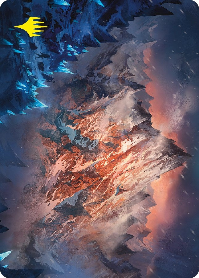 Image for Mountain Art Card (Gold-Stamped Signature) (31) [Universes Beyond: The Lord of the Rings: Tales of Middle-earth] - Magic: The Gathering