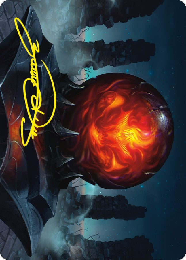 Image for Commander's Sphere Art Card (Gold-Stamped Signature) (75) [Universes Beyond: The Lord of the Rings: Tales of Middle-earth] - Magic: The Gathering