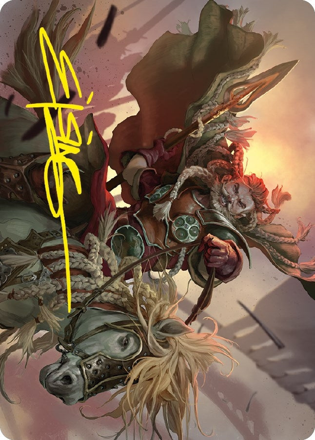 Image for Eomer of the Riddermark Art Card (Gold-Stamped Signature) (9) [Universes Beyond: The Lord of the Rings: Tales of Middle-earth] - Magic: The Gathering
