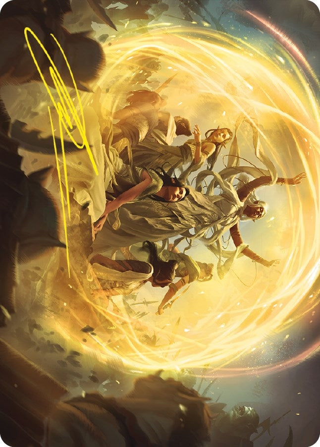 Image for Heroic Intervention Art Card (Gold-Stamped Signature) (73) [Universes Beyond: The Lord of the Rings: Tales of Middle-earth] - Magic: The Gathering