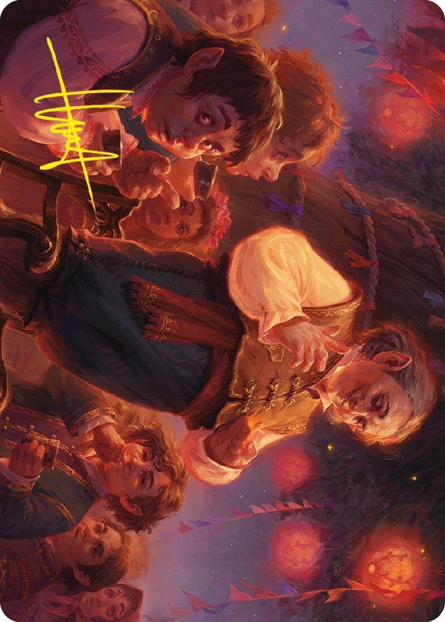 Image for Bilbo, Retired Burglar Art Card (Gold-Stamped Signature) (14) [Universes Beyond: The Lord of the Rings: Tales of Middle-earth] - Magic: The Gathering