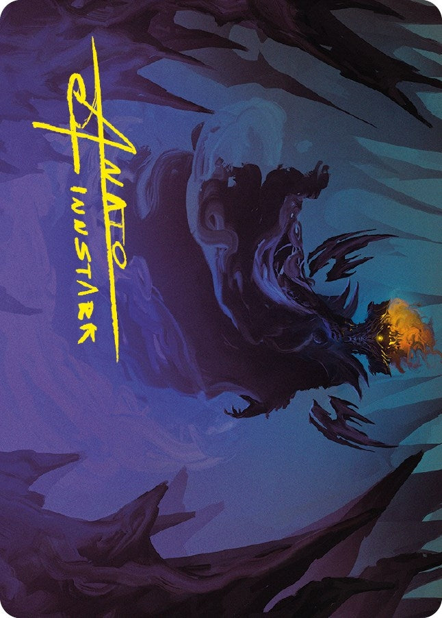 Image for Sauron, the Necromancer Art Card (Gold-Stamped Signature) (42) [Universes Beyond: The Lord of the Rings: Tales of Middle-earth] - Magic: The Gathering
