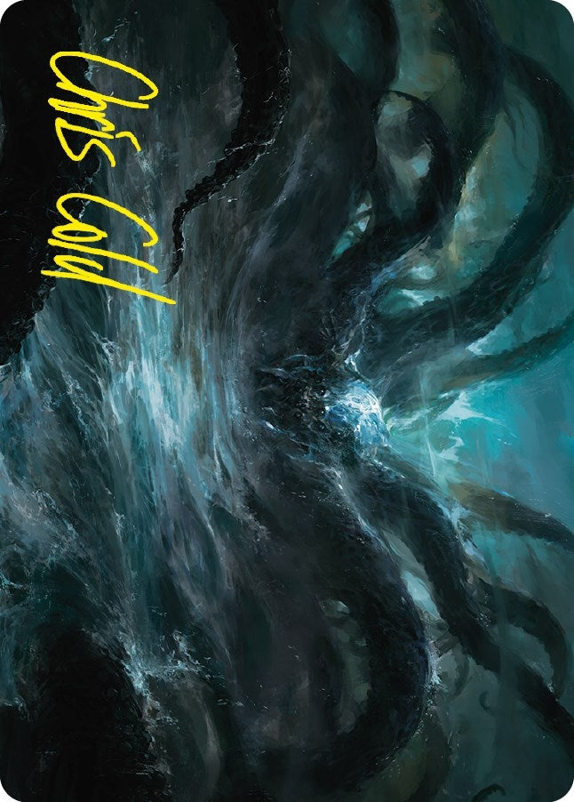 Image for The Watcher in the Water Art Card (Gold-Stamped Signature) (7) [Universes Beyond: The Lord of the Rings: Tales of Middle-earth] - Magic: The Gathering