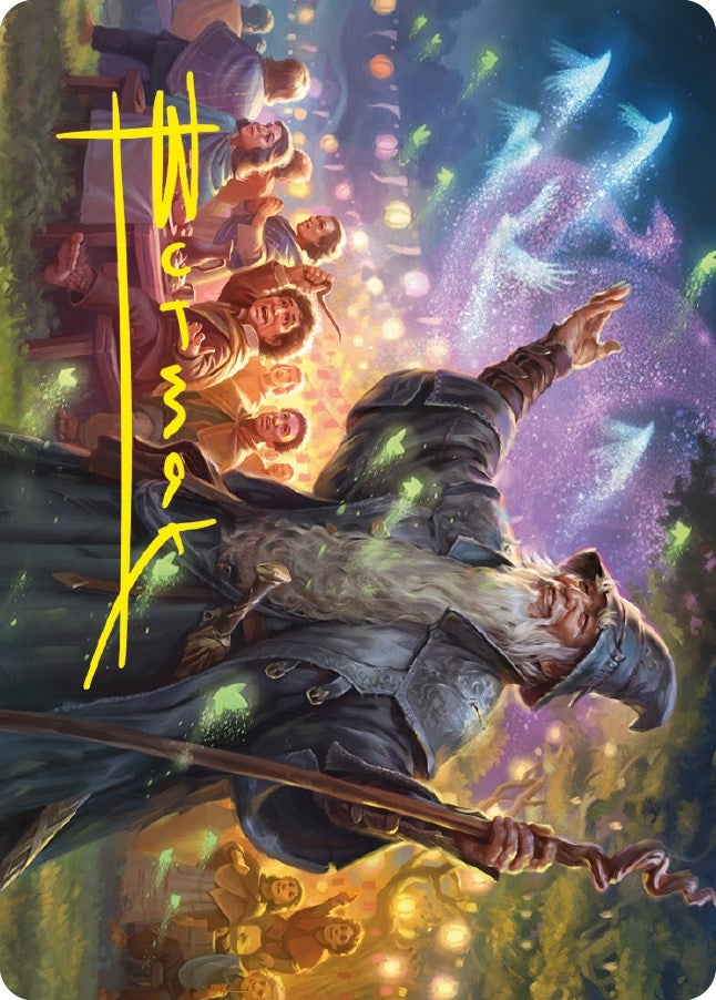 Image for Gandalf, Friend of the Shire Art Card (Gold-Stamped Signature) (5) [Universes Beyond: The Lord of the Rings: Tales of Middle-earth] - Magic: The Gathering