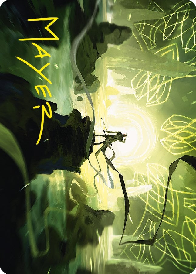 Image for Legolas, Master Archer Art Card (Gold-Stamped Signature) (45) [Universes Beyond: The Lord of the Rings: Tales of Middle-earth] - Magic: The Gathering