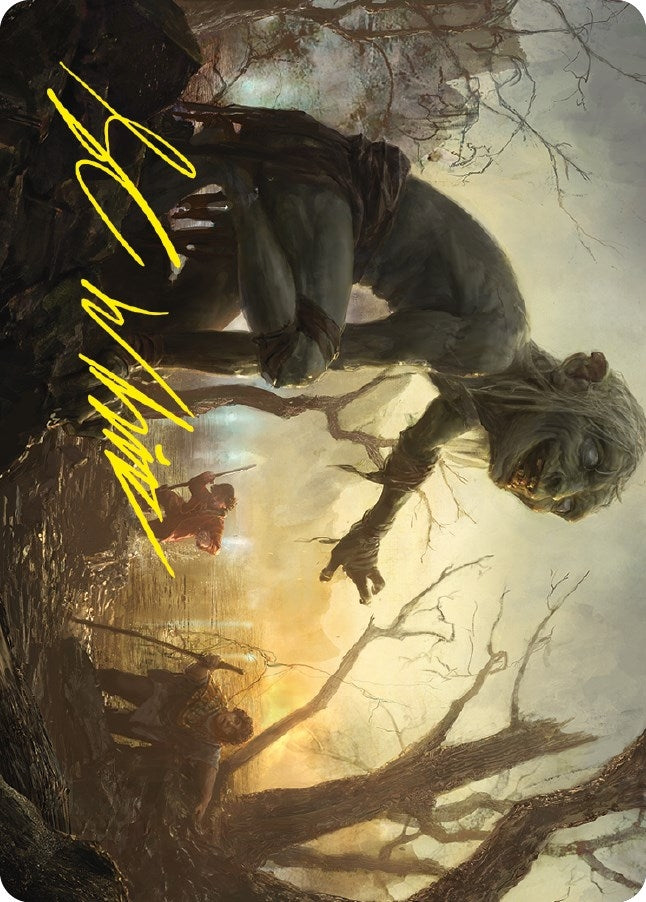 Image for Smeagol, Helpful Guide Art Card (Gold-Stamped Signature) (24) [Universes Beyond: The Lord of the Rings: Tales of Middle-earth] - Magic: The Gathering