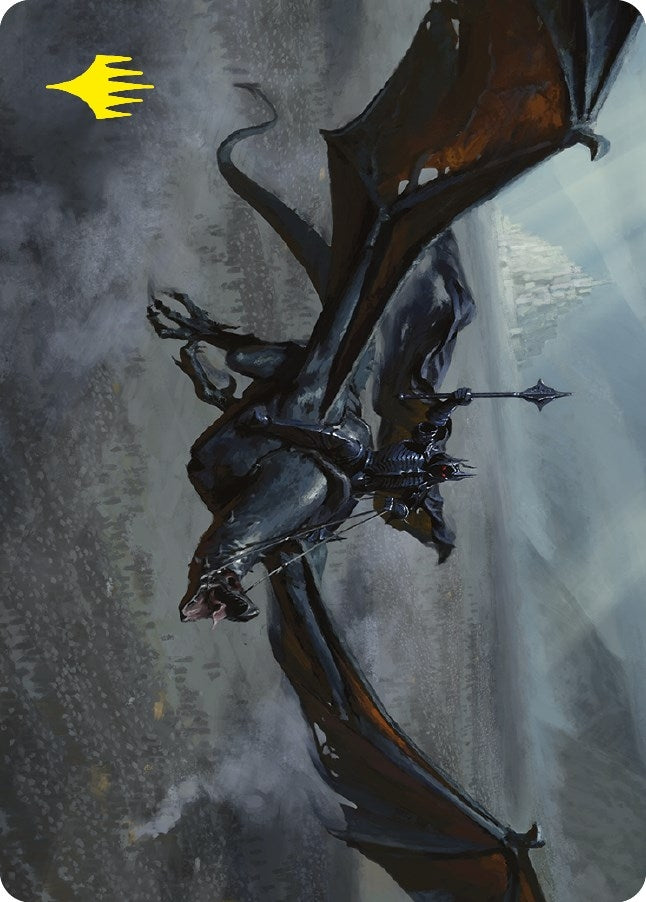 Image for Lord of the Nazgul Art Card (Gold-Stamped Signature) (64) [Universes Beyond: The Lord of the Rings: Tales of Middle-earth] - Magic: The Gathering
