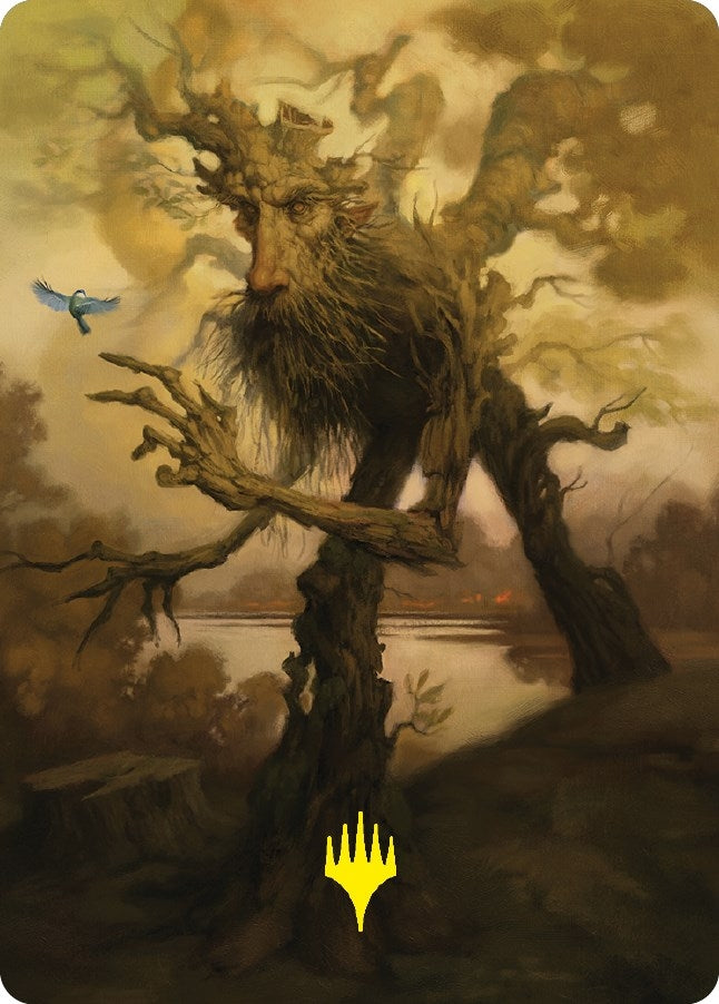 Image for Treefolk Token Art Card (Gold-Stamped Signature) (81) [Universes Beyond: The Lord of the Rings: Tales of Middle-earth] - Magic: The Gathering