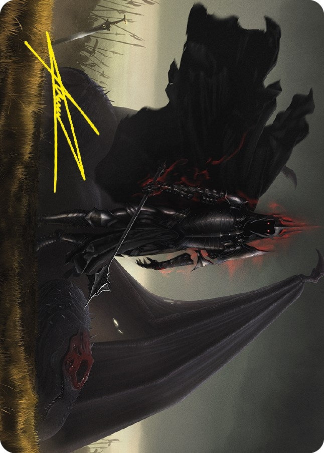 Image for Witch-king of Angmar Art Card (Gold-Stamped Signature) (43) [Universes Beyond: The Lord of the Rings: Tales of Middle-earth] - Magic: The Gathering
