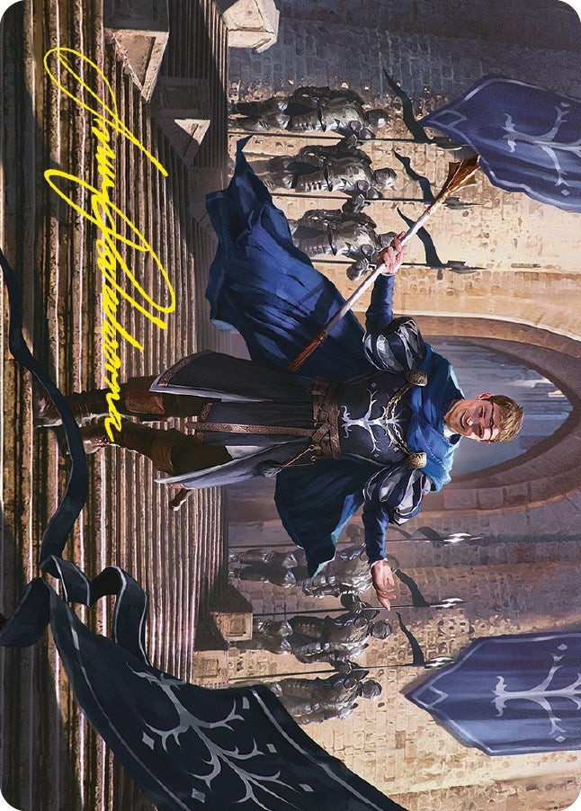 Image for Faramir, Steward of Gondor Art Card (Gold-Stamped Signature) (62) [Universes Beyond: The Lord of the Rings: Tales of Middle-earth] - Magic: The Gathering