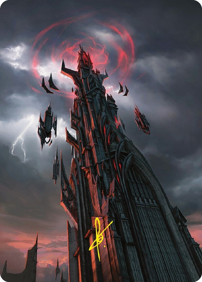 Image for Barad-dur Art Card (Gold-Stamped Signature) (54) [Universes Beyond: The Lord of the Rings: Tales of Middle-earth] - Magic: The Gathering