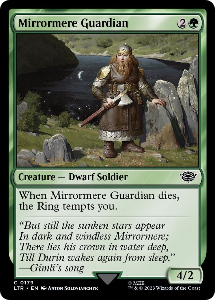 Image for Mirrormere Guardian (179) [Universes Beyond: The Lord of the Rings: Tales of Middle-earth] - Magic: The Gathering
