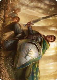 Image for Boromir, Warden of the Tower Art Card (1) [Universes Beyond: The Lord of the Rings: Tales of Middle-earth] - Magic: The Gathering