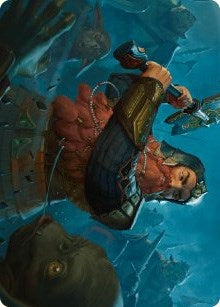 Image for Gimli, Counter of Kills Art Card (10/81) (10) [Universes Beyond: The Lord of the Rings: Tales of Middle-earth] - Magic: The Gathering