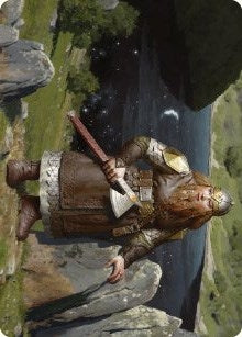 Image for Mirrormere Guardian Art Card (12) [Universes Beyond: The Lord of the Rings: Tales of Middle-earth] - Magic: The Gathering