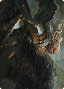 Image for Eowyn, Fearless Knight Art Card (15) [Universes Beyond: The Lord of the Rings: Tales of Middle-earth] - Magic: The Gathering