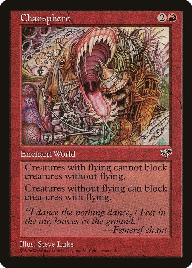 Image for Chaosphere [Mirage] - Magic: The Gathering