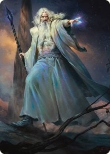 Image for Saruman of Many Colors Art Card (20) [Universes Beyond: The Lord of the Rings: Tales of Middle-earth] - Magic: The Gathering