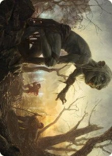 Image for Smeagol, Helpful Guide Art Card (24) [Universes Beyond: The Lord of the Rings: Tales of Middle-earth] - Magic: The Gathering